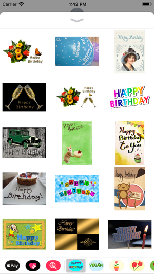 Happy Happy Birthday Stickers(圖9)-速報App