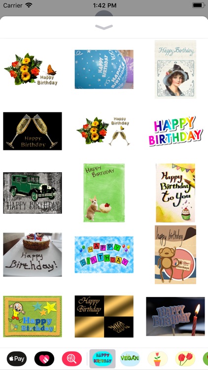 Happy Happy Birthday Stickers screenshot-8