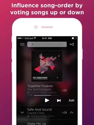 Resim 3 OutLoud Social Jukebox iphone