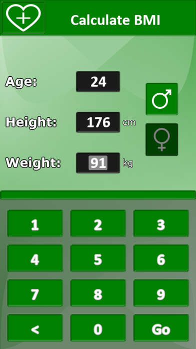 BMI Calculator App screenshot 2