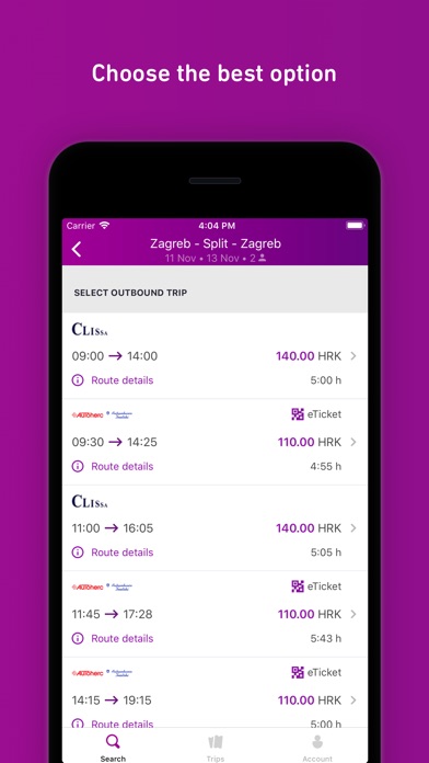 VOLLO - Bus Ticket Booking screenshot 2