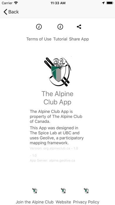 Alpine Club App screenshot 4