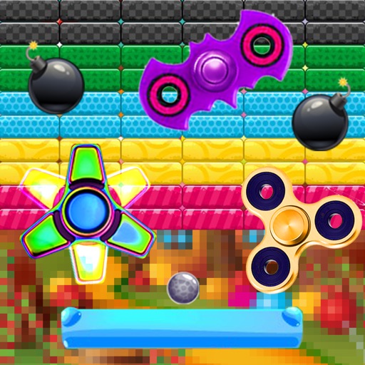 Sweet Fidget Spinner : Brick Breaker Ballz