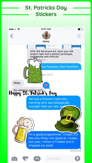 Happy St Patricks Day Sticker(圖4)-速報App