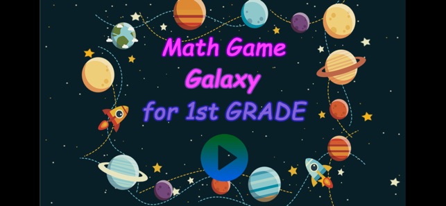 Math Game Galaxy for 1st Grade