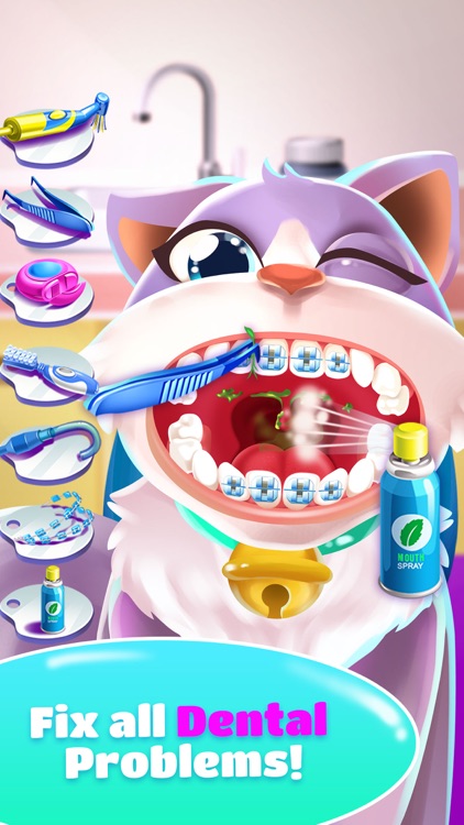 Pet Dentist Doctor Game!