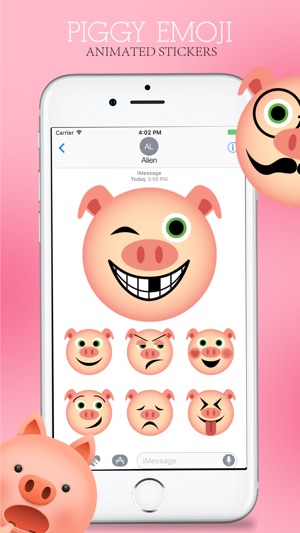 Animated Piggy Stickers!(圖2)-速報App