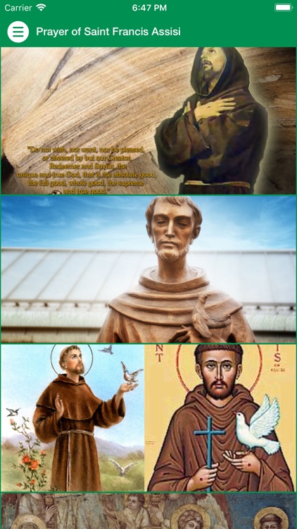 Prayer of Saint Francis Assisi