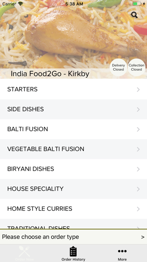 India Food2Go Kirkby(圖2)-速報App