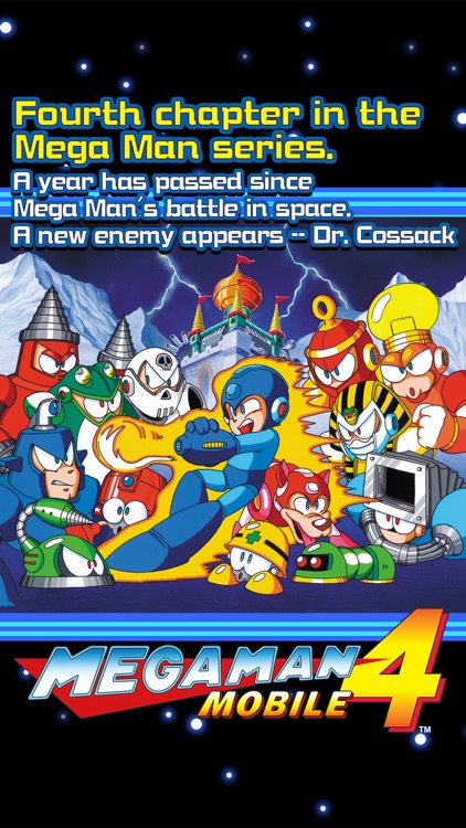 MEGA MAN 4 MOBILE