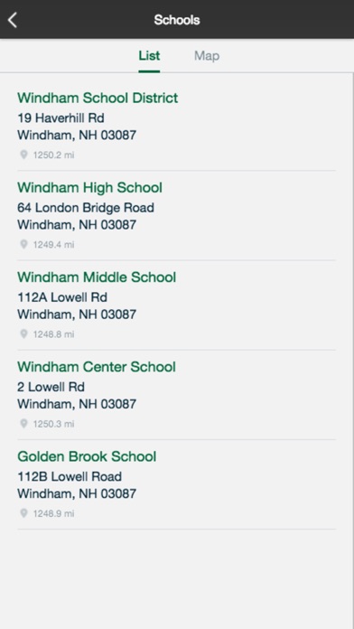 Windham School District screenshot 2