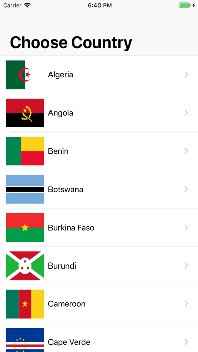 How to cancel & delete African Anthems from iphone & ipad 1
