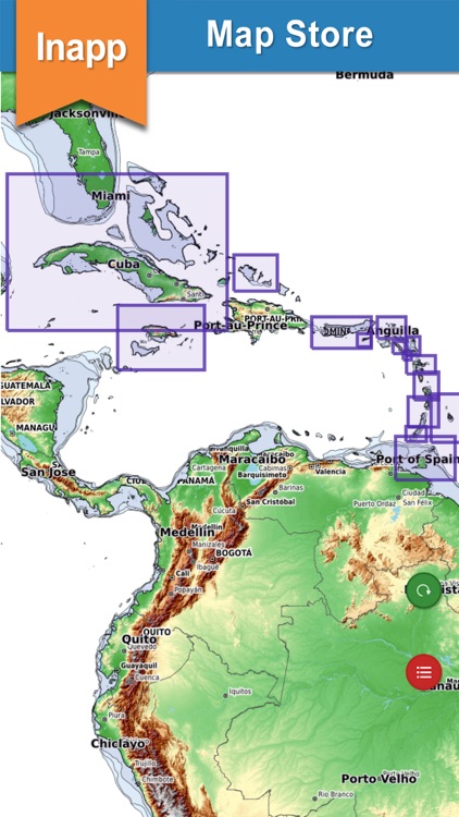 Seawell Caribbean Islands GPS