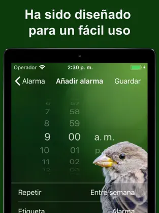 Captura de Pantalla 4 Bird Alarm Clock & Sleep Sound iphone