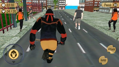 Ape Hero Ninja City Attack screenshot 2