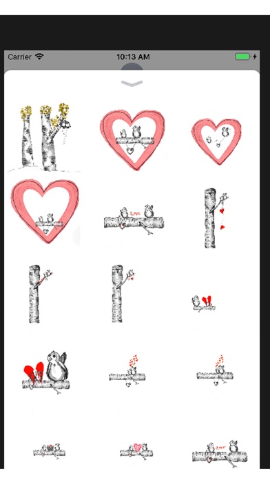 Lovebird Sticker Pack screenshot 4