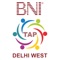 BNI Delhi West TAP : An event managed and organised by BNI DELHI WEST in association with its Partners and Associates to realize the potential of " word of mouth marketing " through initiatives such as Exhibition, Buyer Seller Meet and a Conclave where eminent speakers would share their Success Stories