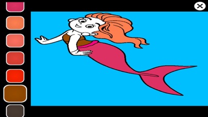 Mermaid Creative Coloring Book screenshot 2