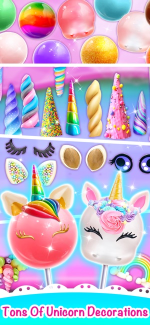 Sweet Unicorn Cake Pop Dessert(圖4)-速報App