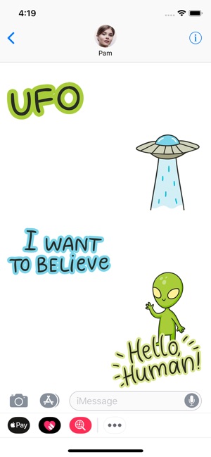 Alien & UFO Stickers(圖1)-速報App