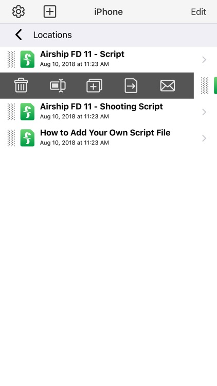 Final Draft Mobile screenshot-3