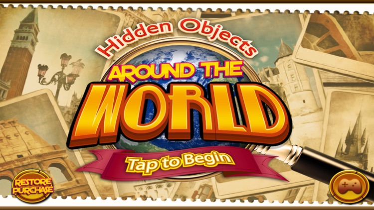 Hidden Object Around the World Objects Travel Time