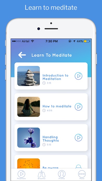 Trixie: Meditation assistant screenshot 3