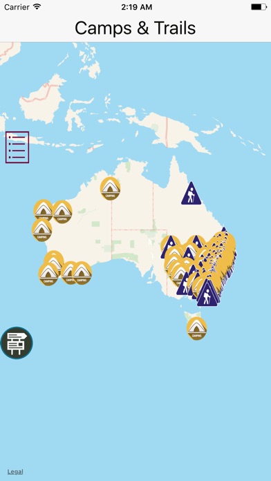 Australia Camps & Trails screenshot 2