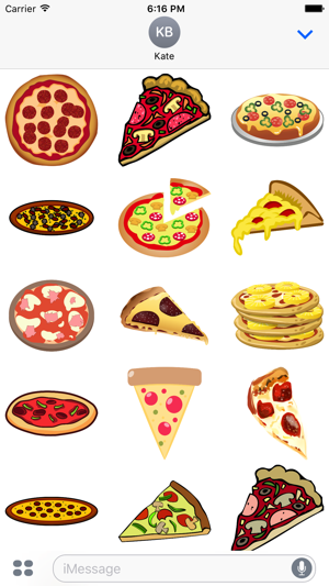 Pizza Party Stickers(圖2)-速報App