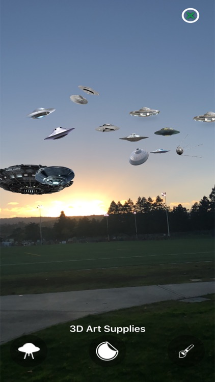 Augmented Reality UFO Stickers screenshot-7