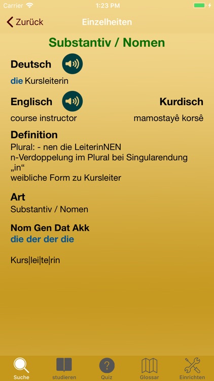 Kurdisch Deutsch Vokabeln!