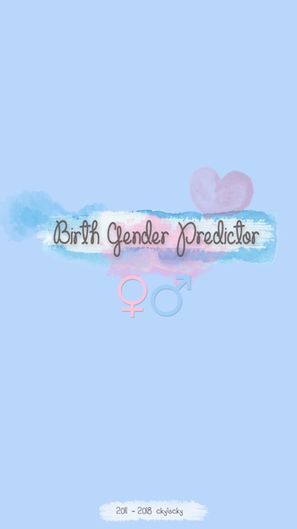 Birth Gender Predictor