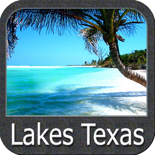 Lakes Texas GPS fishing charts
