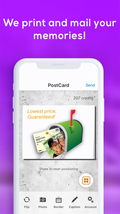 SnapShot Postcard App