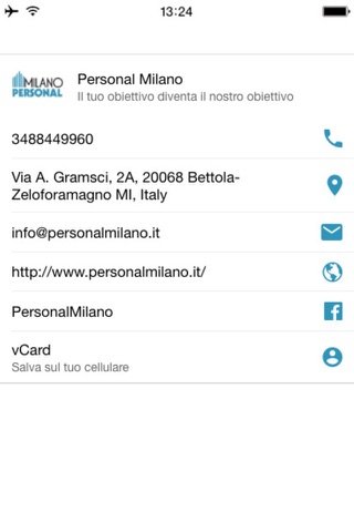 Personal Milano screenshot 2