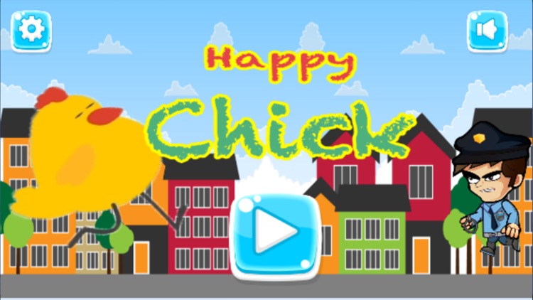 Happy Chick en Police Escape