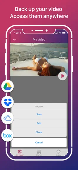 Game screenshot Video Saver - Edit, Trim, Flip apk