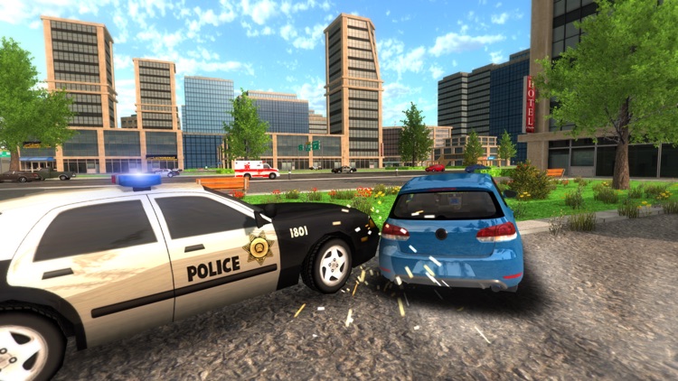 Crime Car Driving Simulator screenshot-4