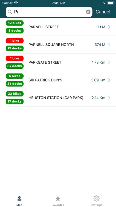 Simple Dublinbikes screenshot 3