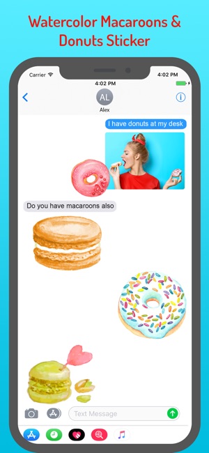 Macaroon Biscuit Stickers(圖3)-速報App