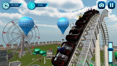 Roller Coaster Race Sim - Pro Screenshot 1