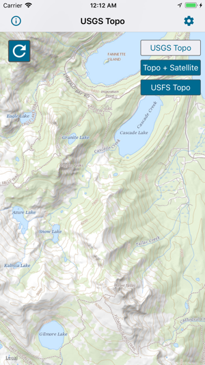 Topographic Maps & Trails