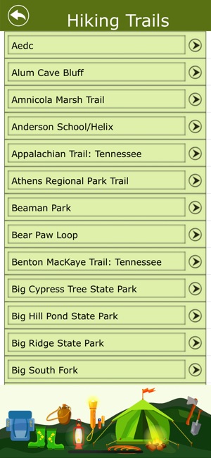 Tennessee Campgrounds & Trails(圖4)-速報App