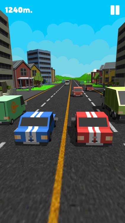 Double Traffic Race screenshot-3