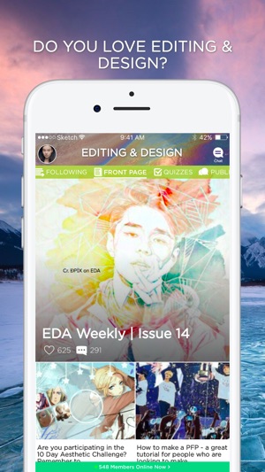 Editing & Designing Amino(圖1)-速報App