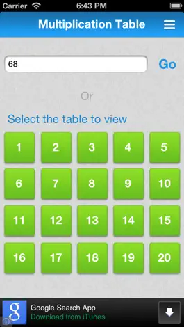 Game screenshot Multiplication - Times  Tables hack
