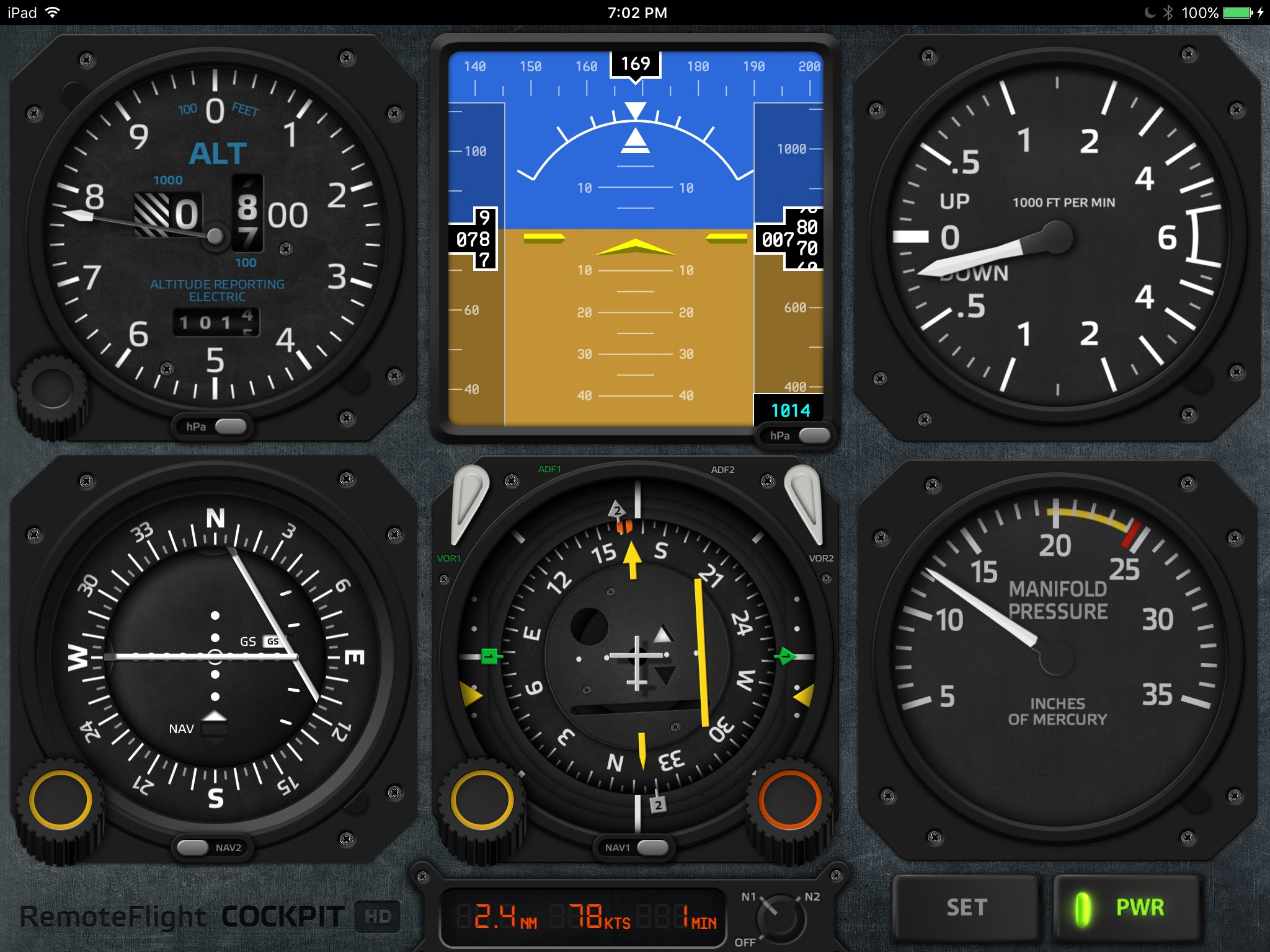 RemoteFlight COCKPIT HD screenshot 2