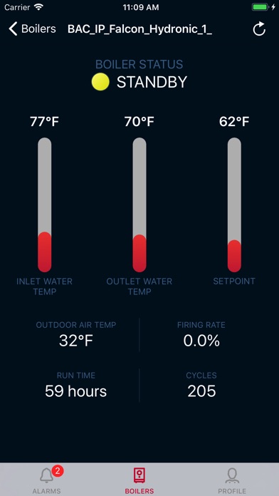 Boiler Monitor screenshot 2