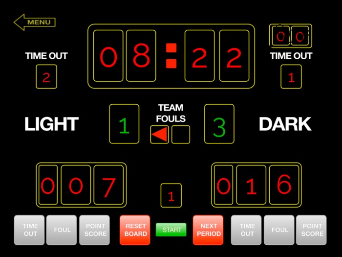 ScoreKeeper ScoreBoard