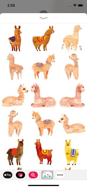 Fluffy Alpaca Stickers(圖5)-速報App